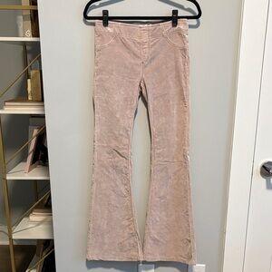 We The Free Light Pink Flare Courduroys